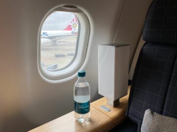 Swiss First Class Airbus A330 Lampe