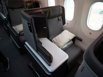 Eva Air Business Class B787 10 Fenstersitz