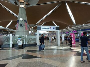Malaysia Airlines Business Class Check In Bereich