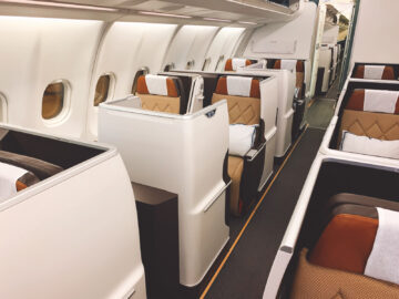 Oman Air Business Class A330 200 Sitze Fenster 2