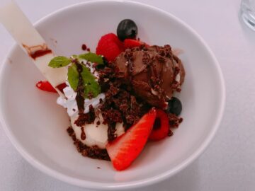 Oman Air Business Class Dessert 2