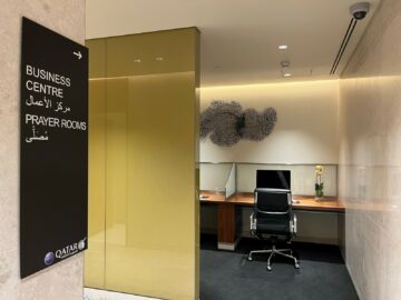 Qatar Airways Premium Lounge Bangkok Business Centre