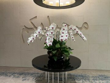 Qatar Airways Premium Lounge Bangkok Eingangsbereich 1