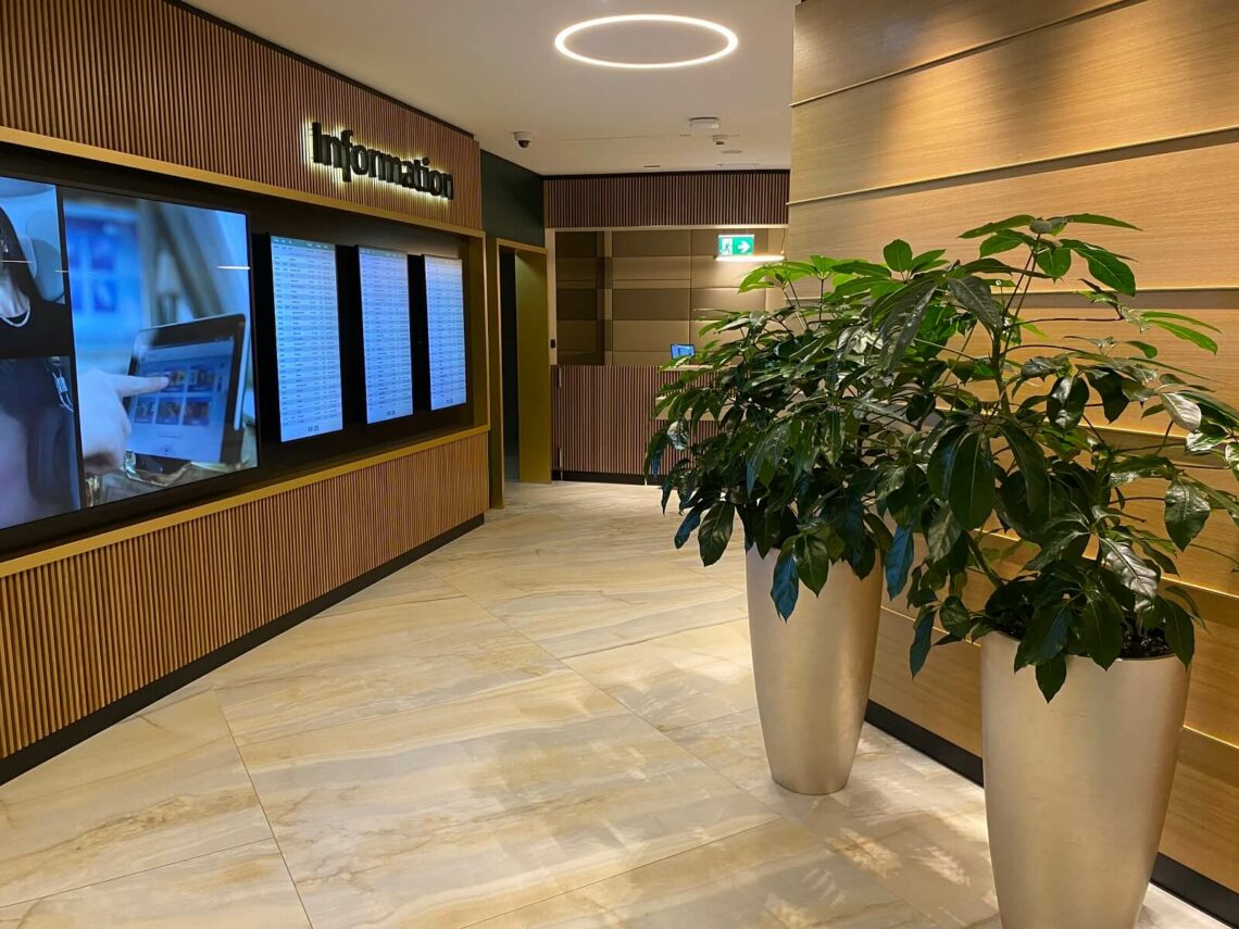 Vienna Lounge Empfangsbereich