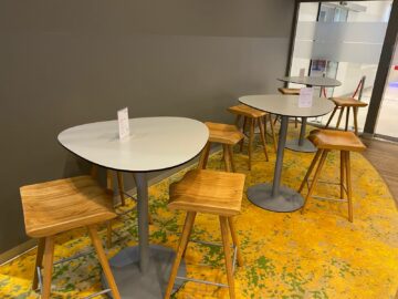 Austrian Airlines Senator Lounge F Gates Bartische2