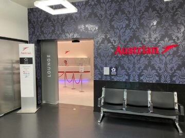 Austrian Airlines Senator Lounge F Gates Eingangsbereich
