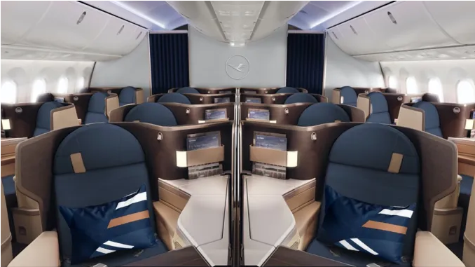 Lufthansa Business Class Boeing 787 9 Copyright