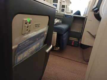 Malaysia Airlines Business Class Airbus A330 300 Sitz Anschluesse