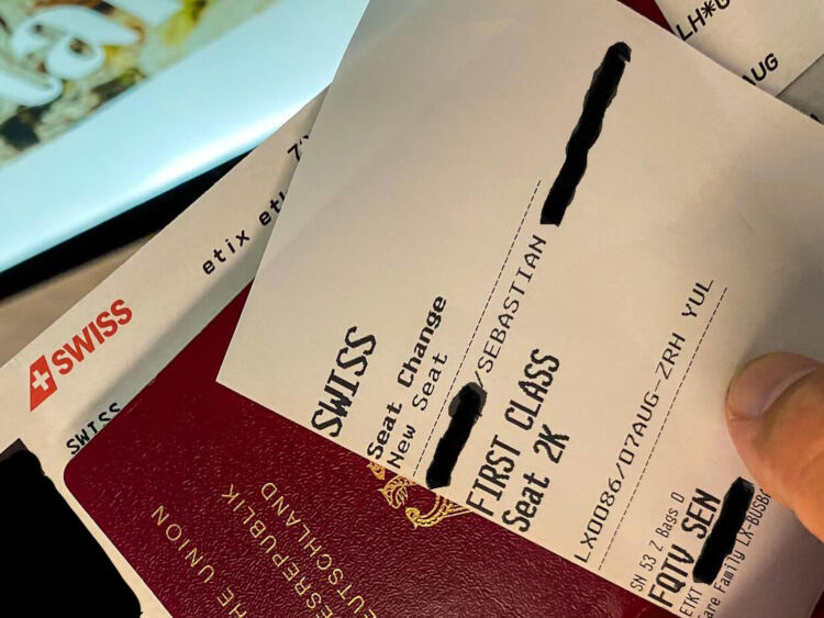 Swiss First Class Airbus A330 Free Upgrade 3