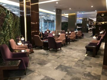 Thai Airways Royal Orchid Prestige Lounge Bangkok Blick In Den Lounge Hauptbereich