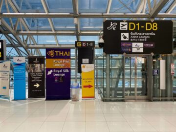 Thai Airways Royal Orchid Prestige Lounge Bangkok Wegweiser2