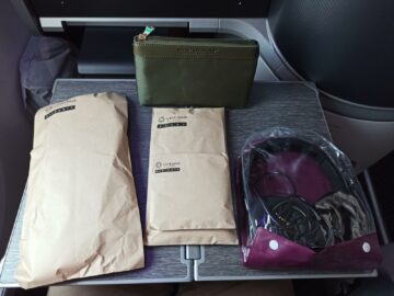 Vistara Business Class Boeing 787 9 Amenity Kit Verpackt