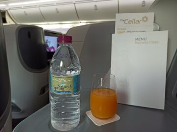 Vistara Business Class Boeing 787 9 Essen Begruessung