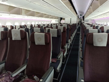 Vistara Business Class Boeing 787 9 Kabine Economy Class