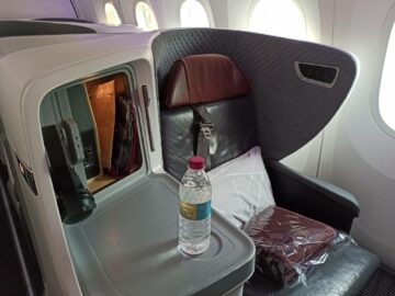 Vistara Business Class Boeing 787 9 Kabine Einzelsitz Fenster