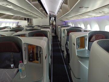 Vistara Business Class Boeing 787 9 Kabine Von Vorne