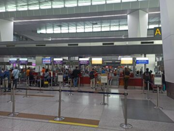 Vistara Business Class Check In Bereich Delhi
