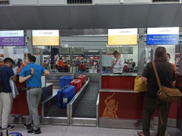 Vistara Business Class Check In Schalter Delhi