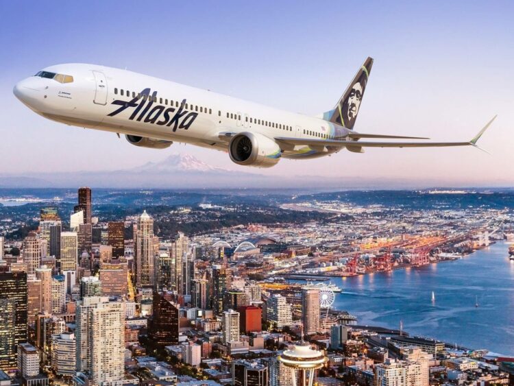 Alaska Airlines Boeing Copyright