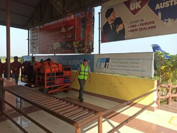 Bhadrapur Flughafen Gepaeckausgabe