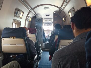 Buddha Air Beechcraft 1900 Kabine