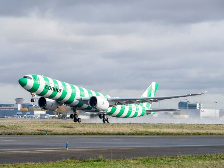 Condor Erster A330 900neo Erstflug 