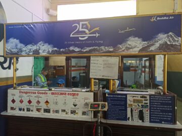 Flughafen Bhadrapur Buddha Air Check In Schalter