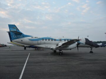 Guna Airlines Flugzeug