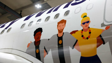 Lufthansa Fanhansa A330 Sonderlackierung Menschen Copyright