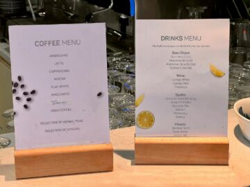 Terminal 1 Lounge Dublin Airport Coffee Und Drinks