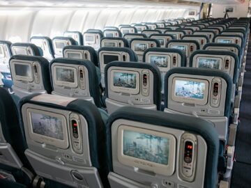 Air Serbia Economy Class A330 Copyright