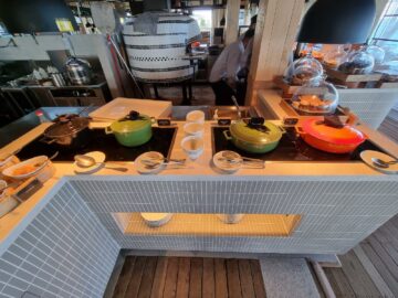 Hilton Maldives Amingiri Fruehstuecksbuffet 19