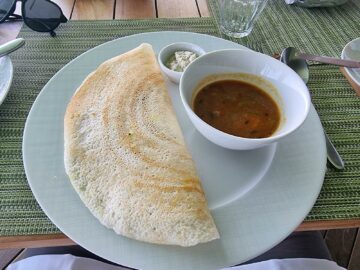 Hilton Maldives Amingiri Pfannkuchen