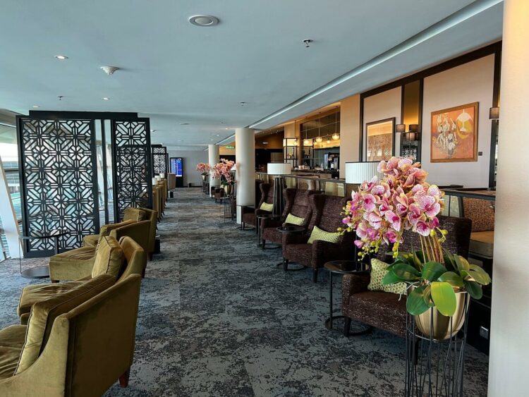 Malaysia Airlines Platinum Lounge Kuala Lumpur Blick In Die Lounge