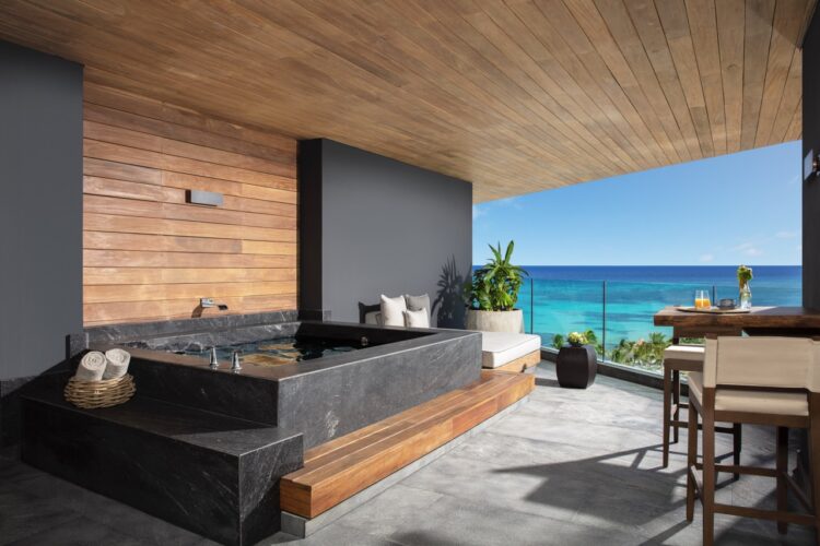 Secrets Impression Moxche Master Suite Ocean Front Terrace Copyright