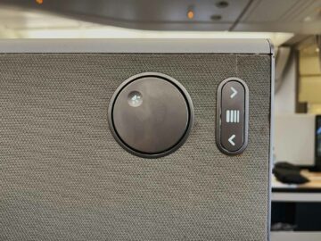 Swiss First Class Boeing 777 300er Leselicht 1