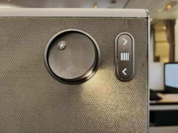 Swiss First Class Boeing 777 300er Leselicht 2