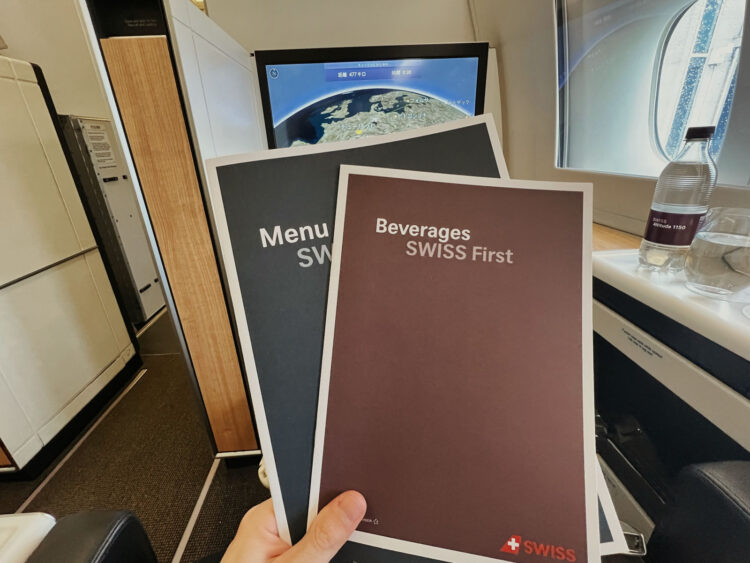 Swiss First Class Menus 2