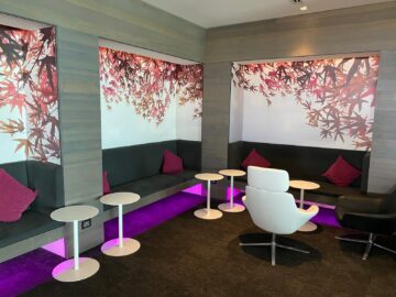 Air New Zealand Auckland International Lounge Sitzbaenke