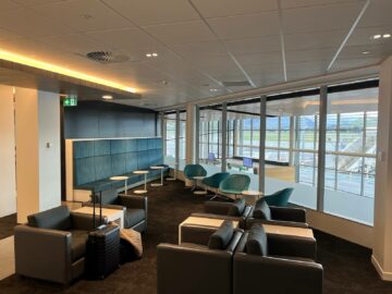 Air New Zealand Queenstown Regional Lounge Sitzmoeglichkeiten5