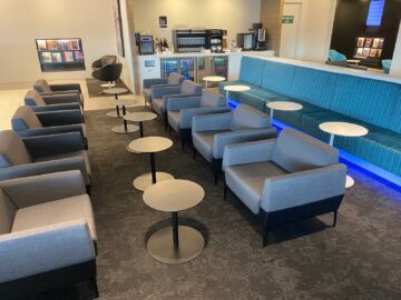 Air New Zealand Queenstown Regional Lounge Sitzsessel