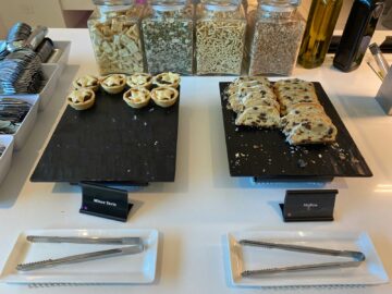 Air New Zealand Wellington Domestic Lounge Kuchen