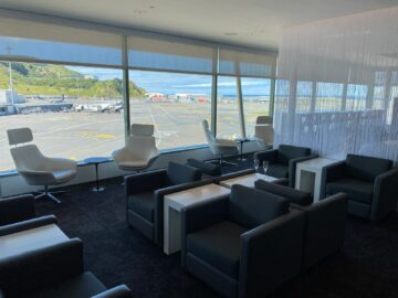 Air New Zealand Wellington Domestic Lounge Sitzmoeglichkeiten5