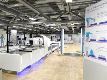 Flughafen Frankfurt Sicherheitskontrolle Scanner Vanderlande Copyright
