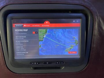 Qantas Business Class Boeing 737 800 Route