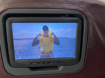 Qantas Business Class Boeing 737 800 Safety Video