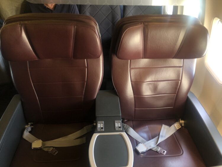 Qantas Business Class Boeing 737 800 Soppelsitze