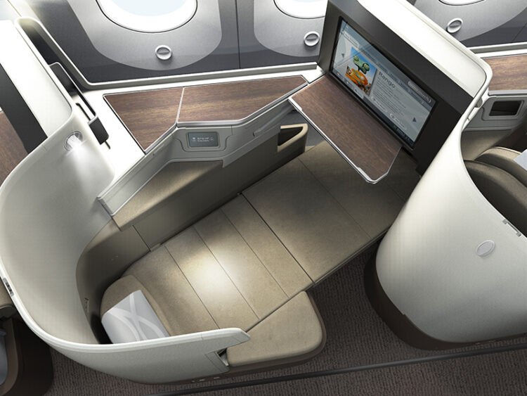 Saudia Neue Business Class Fenster Platz Copyright