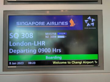 Singapore Airlines First Class Suites Airbus A380 800 Flugnummer