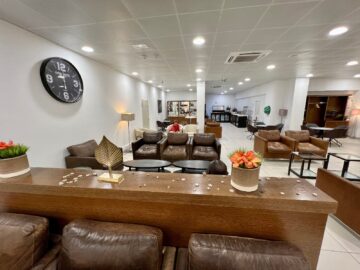 Ahs Business Class Lounge Cotonou Sitzgelegenheiten 1